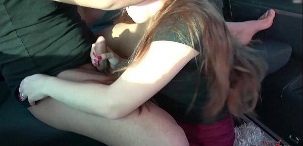  Amateur Babe in Sex Adventure in Van